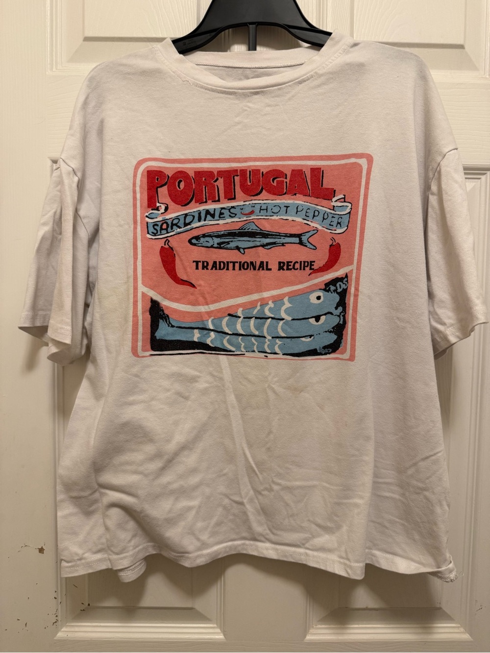 Sardines Boxy Graphic Tee